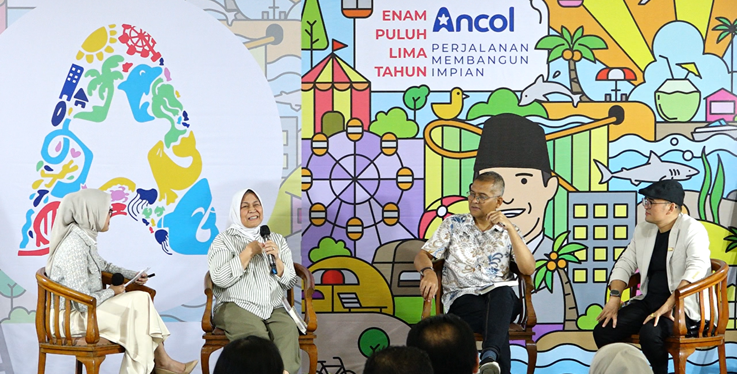 Bedah Buku Enam Puluh Lima Tahun Ancol – Perjalanan Membangun Impian